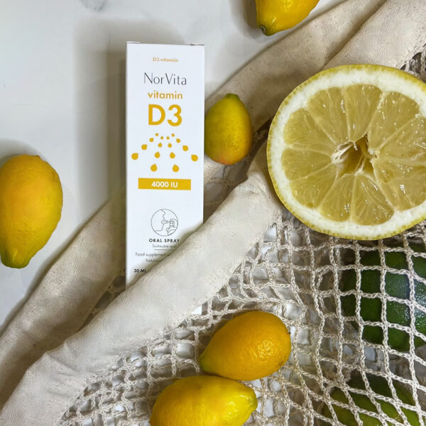 NorVita D3 vitamiin karp koos sidrunitega