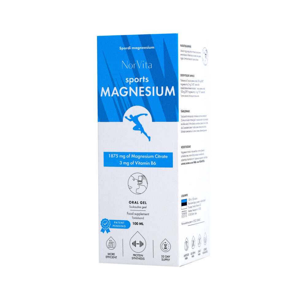 Magneesium vitamiin geel - magnesium gel vitamin 100ml