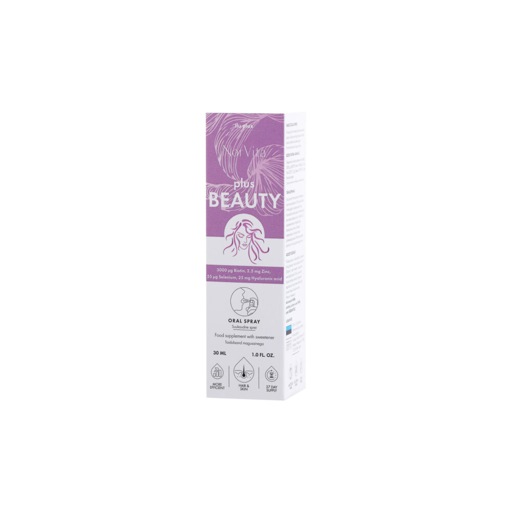 NorVita Beauty+ biotiin ja hüaluroonhape toidulisand