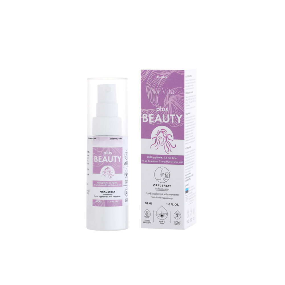 NorVita Beauty+ biotiin ja hüaluroonhape toidulisand