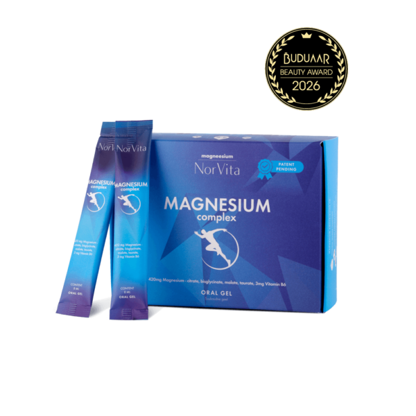 NorVita magneesium geelvitamiin buduaar ilulemmik 2026 märgisega