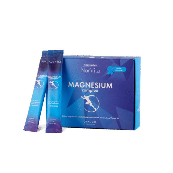 NorVita geel Magneesium pakikesed ja karp