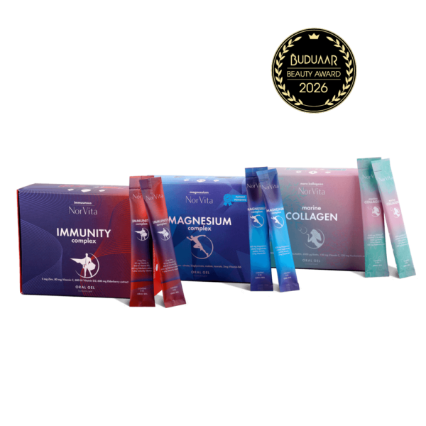 NorVita komplekt geelvitamiin buduaar ilulemmik 2026 märgisega