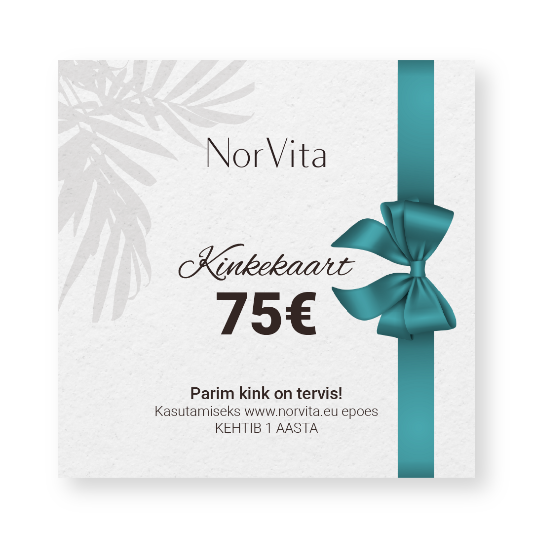 NorVita kinkekaart 75 1080X1080