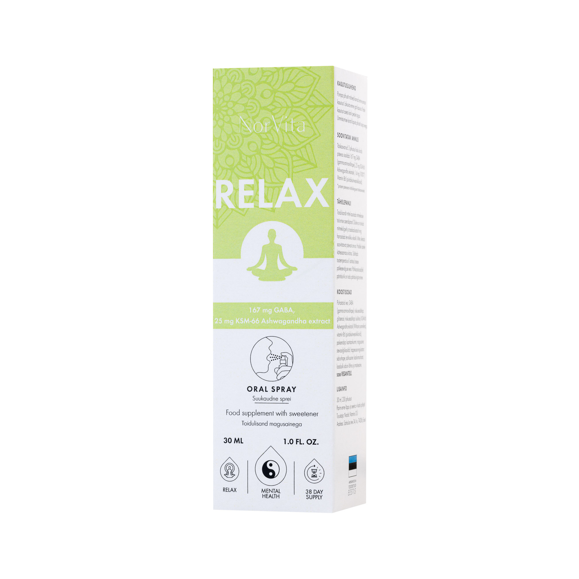 relax looduslik rahusti ashwagandhaga